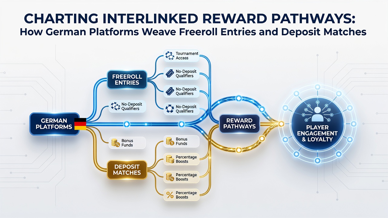 Illustration der Integration von Cashback und VIP-Progressionen durch Freeroll- und Einzahlungsmechanismen