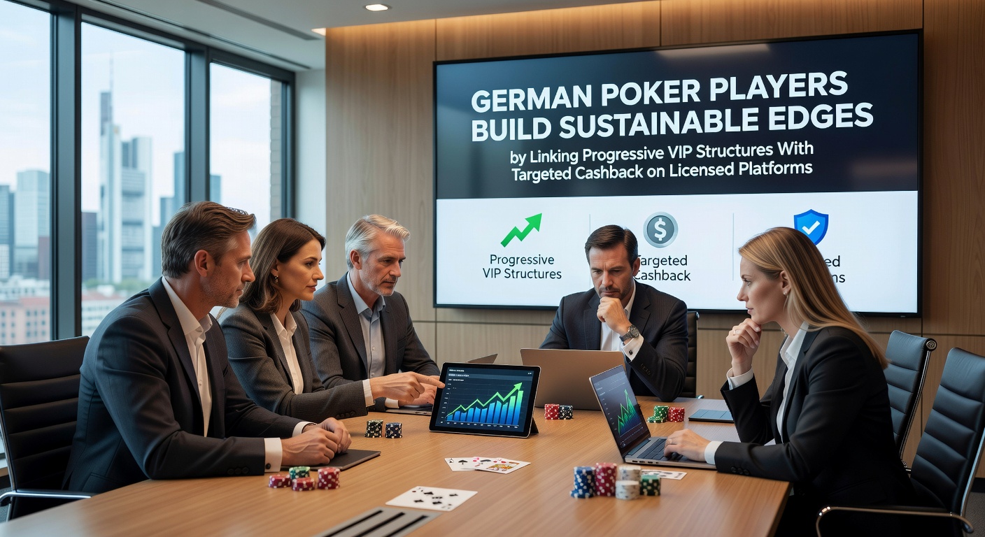 Deutsche Pokerspieler nutzen progressive VIP-Programme und Cashback auf lizenzierten Plattformen